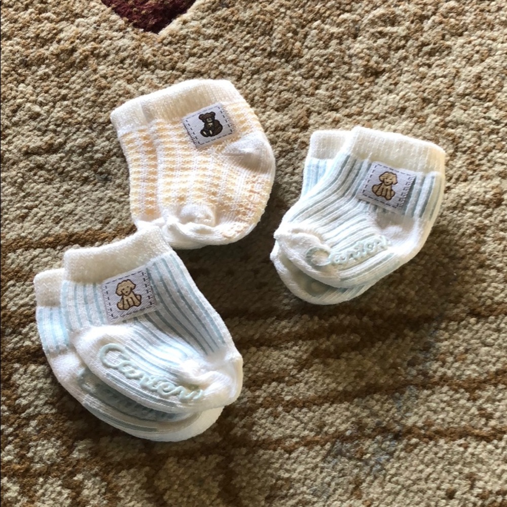 Carters newborn socks